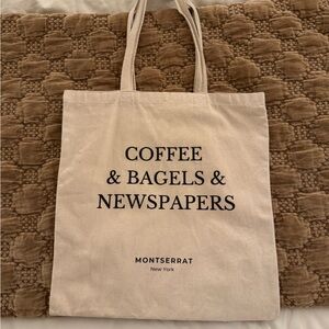 Montserrat New York Canvas Tote Bag